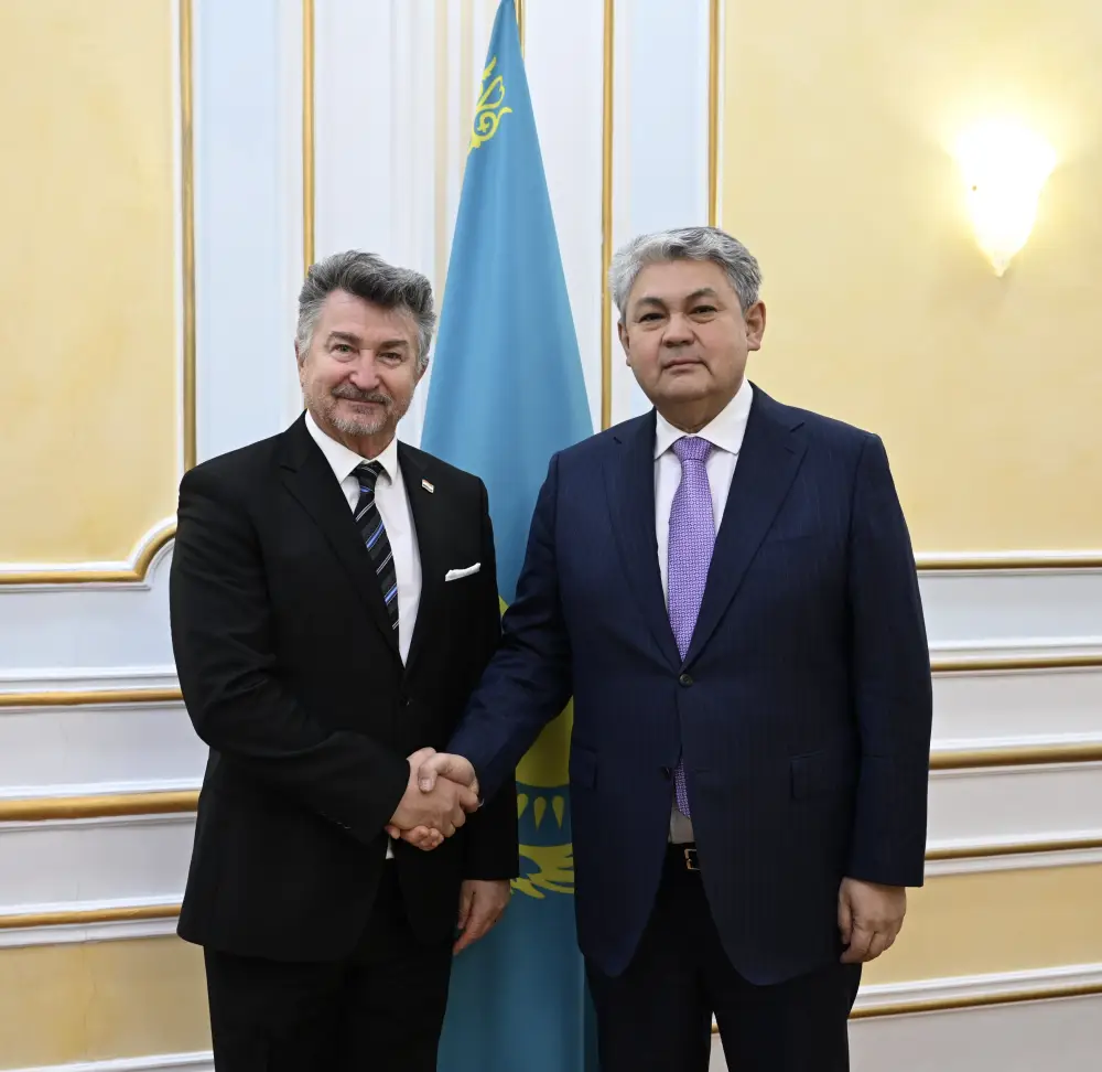 Министр иностранных дел Казахстана принял Посла Хорватии (6)