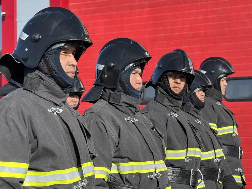 В селе Кеген открыто новое пожарное депо, обеспечивающее защиту 34 населённых пунктов (6)