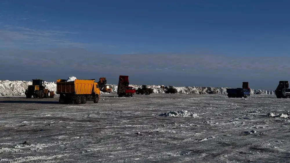 В регионах Казахстана проводится комплекс противопаводковых мероприятий (4)