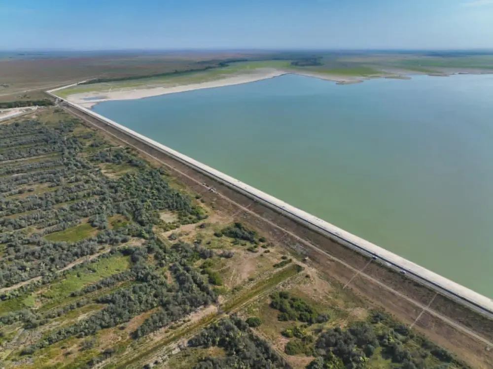 В ТУРКЕСТАНСКОЙ ОБЛАСТИ В ЭТОМ ГОДУ ВВЕДУТ В ЭКСПЛУАТАЦИЮ ДВА ВОДОХРАНИЛИЩА (5)