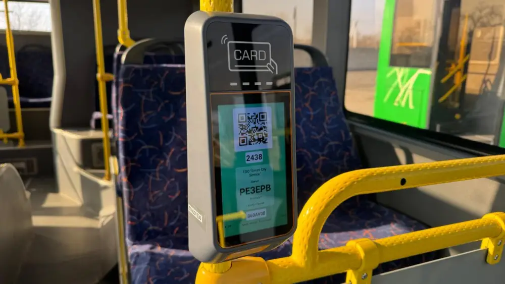 Автопарк Тараза пополнился 10 новыми автобусами (5)