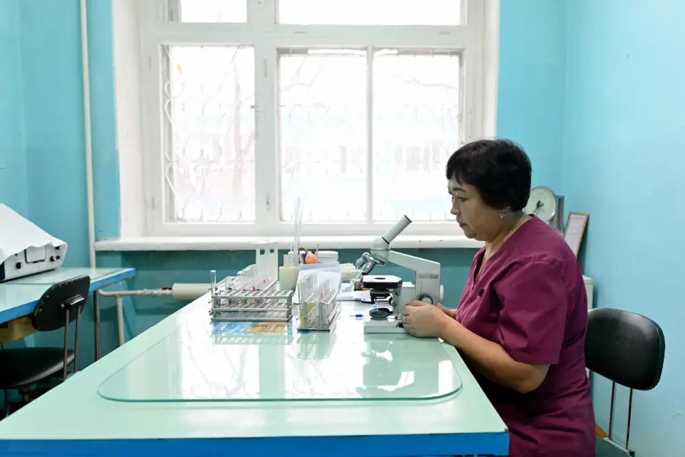 Аким области посетил объекты Департамента полиции (7)