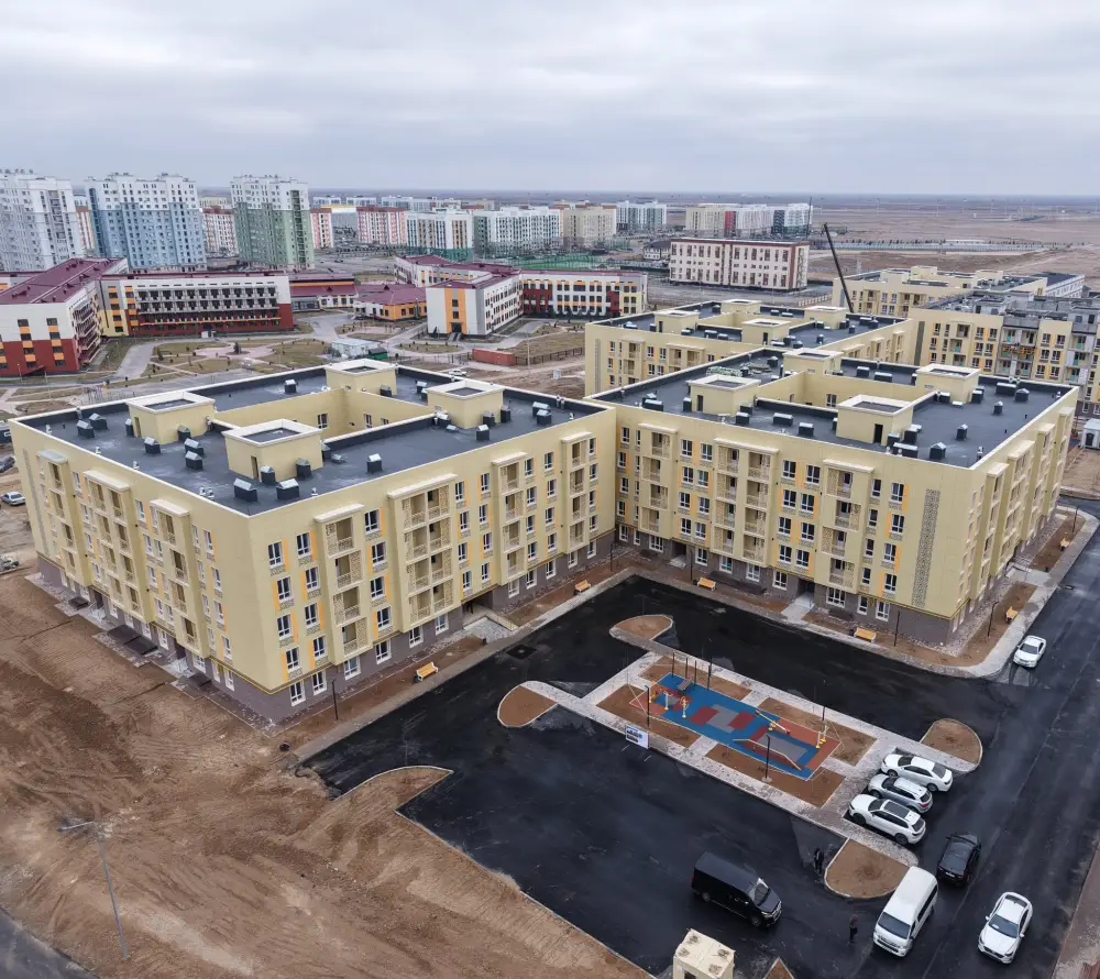 В ЭТОМ ГОДУ В ТУРКЕСТАНСКОМ ЖИЛОМ КОМПЛЕКСЕ «ЖІБЕК ЖОЛЫ» СДАДУТ В ЭКСПЛУАТАЦИЮ 432 КВАРТИРЫ (10)