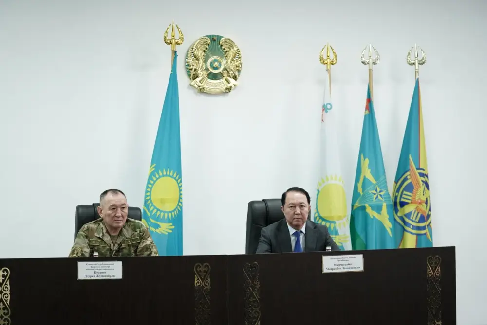 Министр обороны ознакомился с работой воинских формирований Кызылординской области (6)