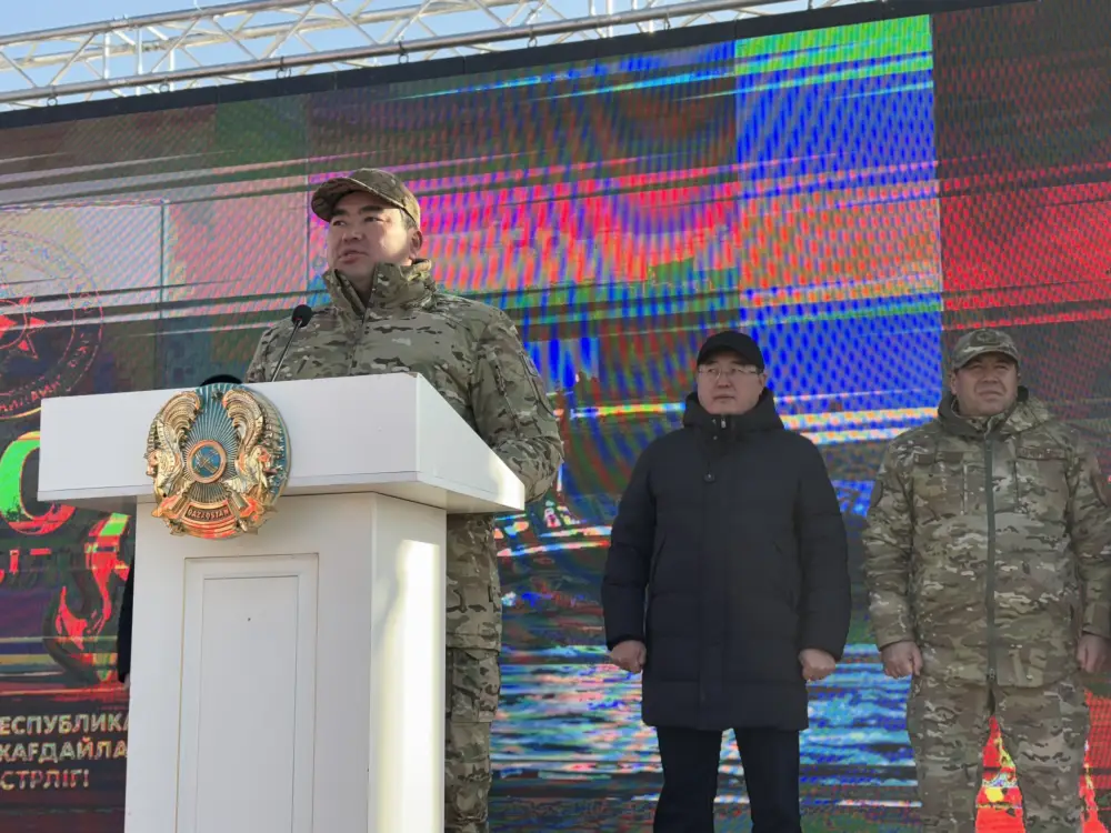 В селе Кеген открыто новое пожарное депо, обеспечивающее защиту 34 населённых пунктов (4)