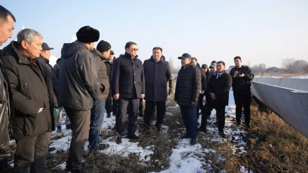 Лимиты водопользования, строительство водохранилищ, поддержка сельского предпринимательства: Канат Бозумбаев посетил область Жетісу (5)