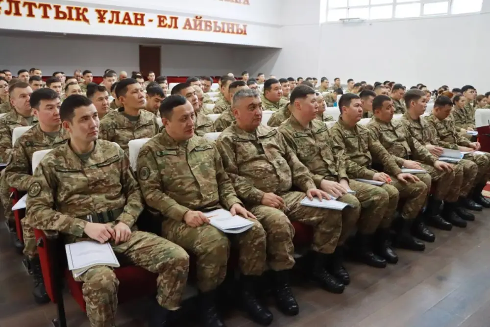 В Нацгвардии МВД РК начался новый учебный период (2)