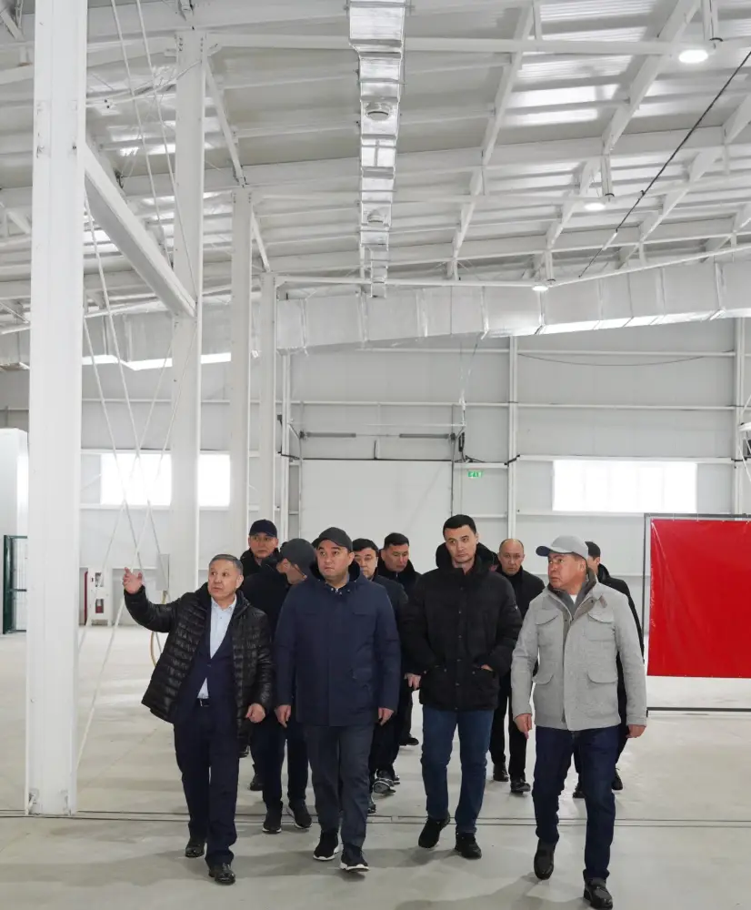 МАЛЫЙ ПРОМЫШЛЕННЫЙ ПАРК В ТУРКЕСТАНСКОЙ ОБЛАСТИ ПОПОЛНЯЕТСЯ СОВРЕМЕННЫМИ ПРОЕКТАМИ (2)