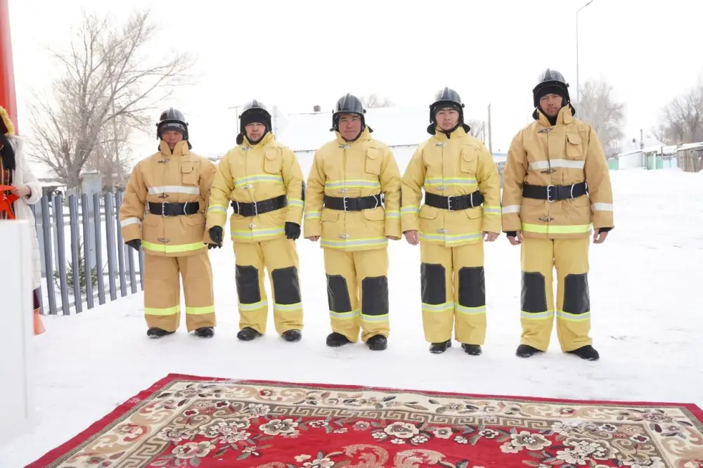 В селе Шолпан Урджарского района открыт пожарный пост (3)