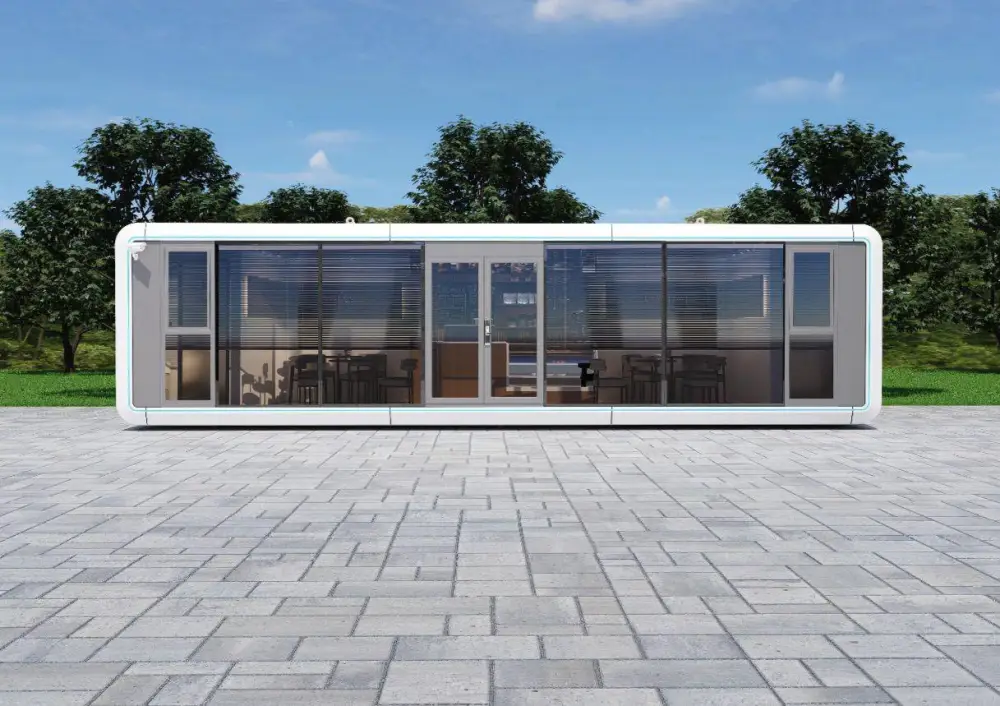 В МАЛОМ ИНДУСТРИАЛЬНОМ ПАРКЕ ТУРКЕСТАНСКОЙ ОБЛАСТИ НАЛАЖЕНО ПРОИЗВОДСТВО КАПСУЛЬНЫХ ДОМОВ И СЭНДВИЧ-ПАНЕЛЕЙ (6)