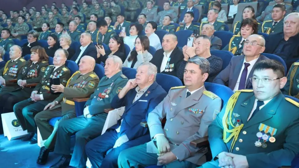 Воинской части 6636 Национальной гвардии МВД РК исполнилось 65 лет (2)