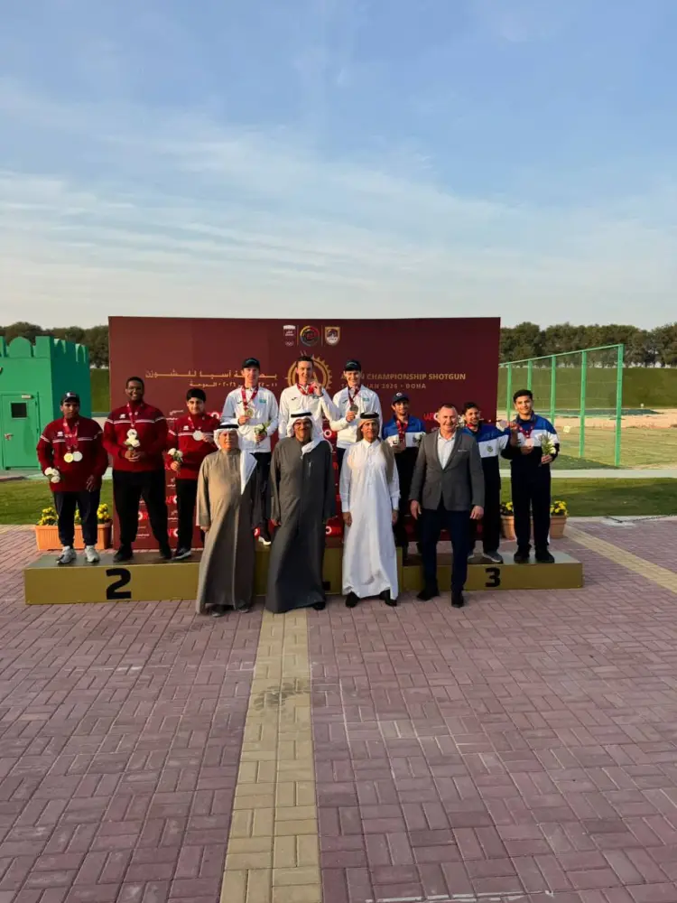 Мировые и азиатские рекорды: сборная Казахстана стала лидером общего командного зачета чемпионата Азии по стендовой стрельбе (5)