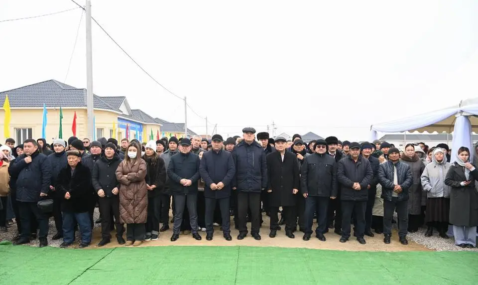 80 семей получили новое жилье в поселке Жанакорган (10)