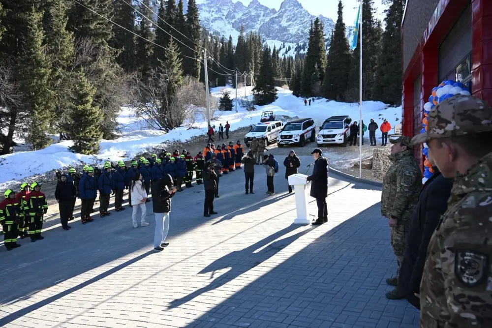 В Алматы с участием акима Дархана Сатыбалды открыты два объекта системы гражданской защиты (3)