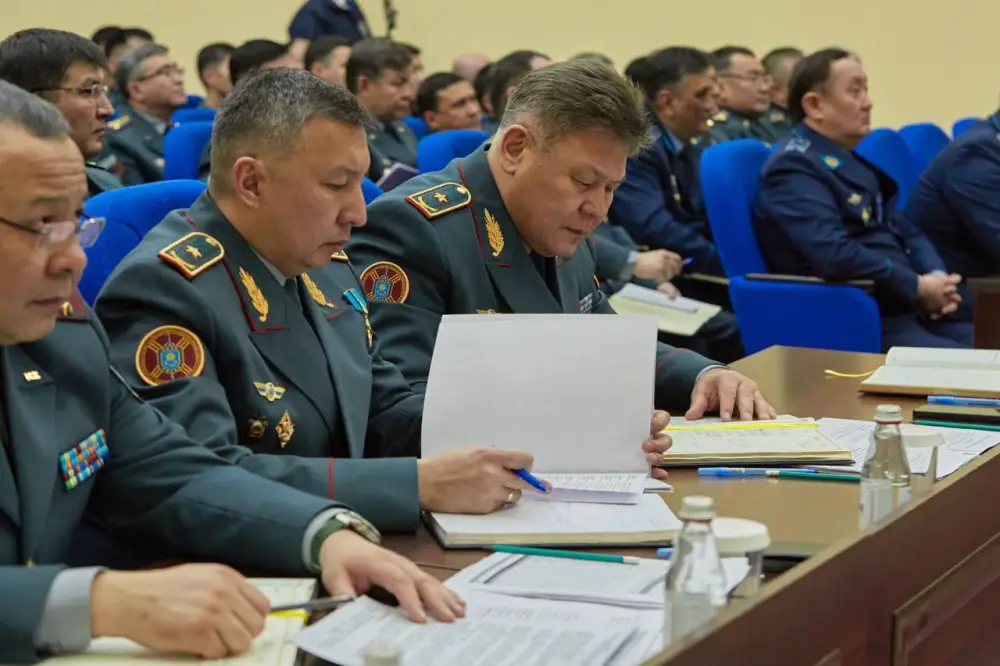 Итоги службы и приоритетные задачи: в Национальной гвардии прошёл Военный совет (2)