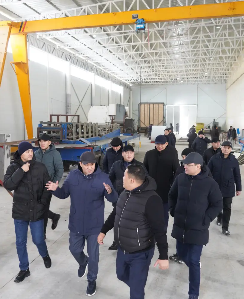 МАЛЫЙ ПРОМЫШЛЕННЫЙ ПАРК В ТУРКЕСТАНСКОЙ ОБЛАСТИ ПОПОЛНЯЕТСЯ СОВРЕМЕННЫМИ ПРОЕКТАМИ (8)