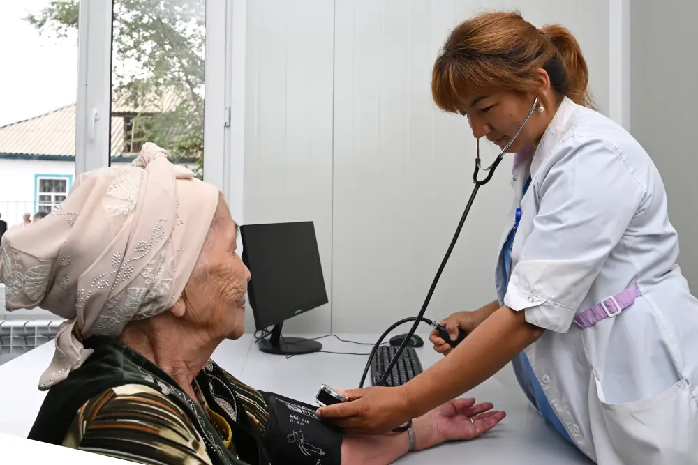 Область Жетісу: в рамках национального проекта «Модернизация сельского здравоохранения» построено 59 объектов (6)