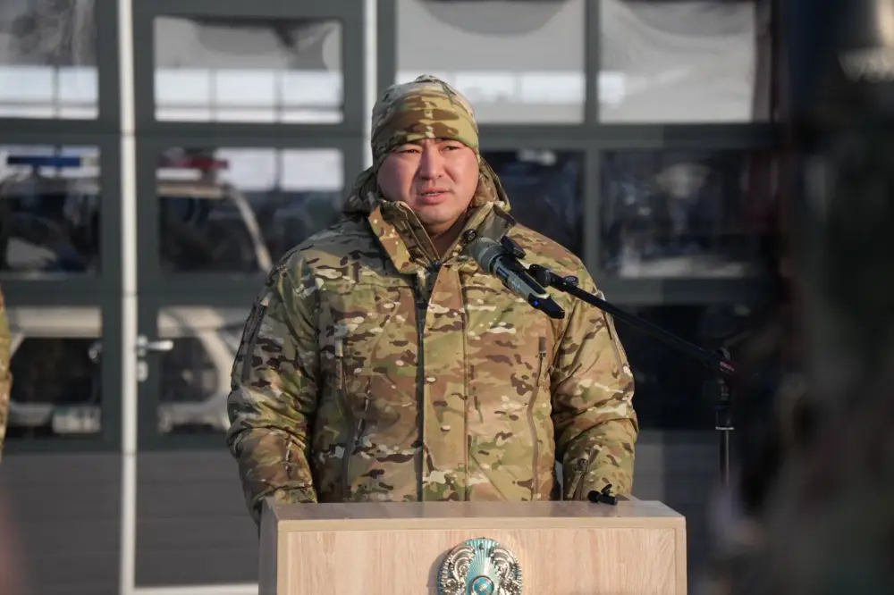 В районе Маркаколь ВКО открылось пожарное депо (2)