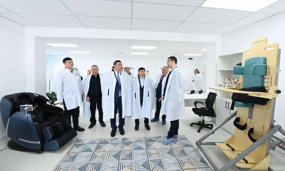 В АРАЛЬСКОЙ РАЙОННОЙ БОЛЬНИЦЕ ЗА СЧЕТ ВОЗВРАЩЁННЫХ АКТИВОВ ПОСТРОЕНО ИНФЕКЦИОННОЕ ОТДЕЛЕНИЕ (4)