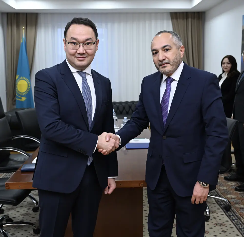 В МИД Казахстана прошла встреча с Новым Главой Представительства УВКБ ООН по Центральной Азии (4)