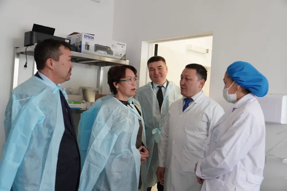 Заместитель акима области проинспектировала медицинские и социальные объекты района Биржан сал (6)