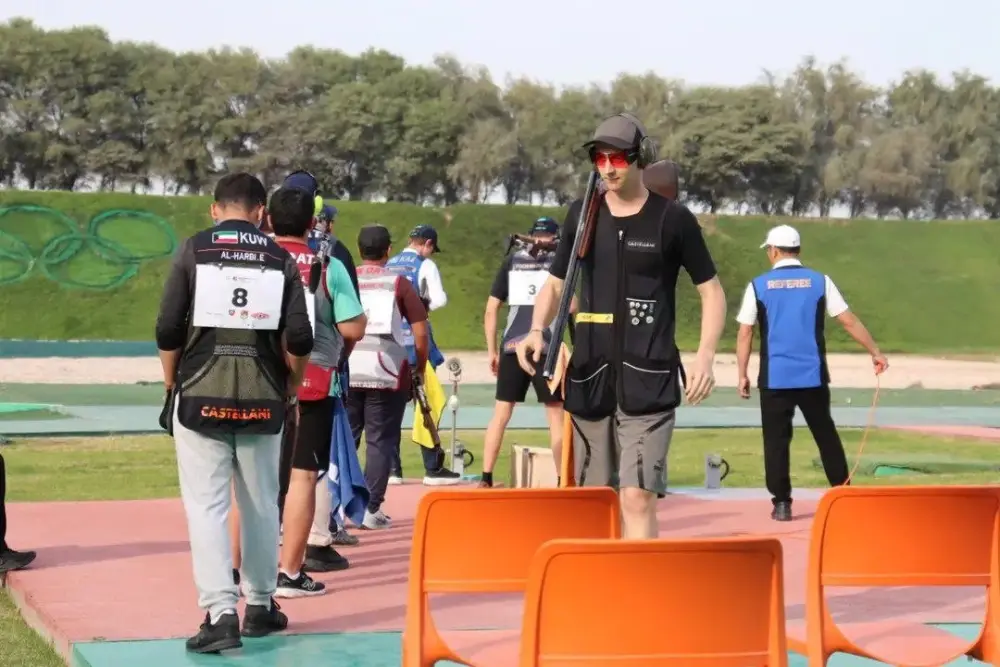 Столичный стрелок завоевал золото и бронзу на чемпионате Азии по стендовой стрельбе (2)