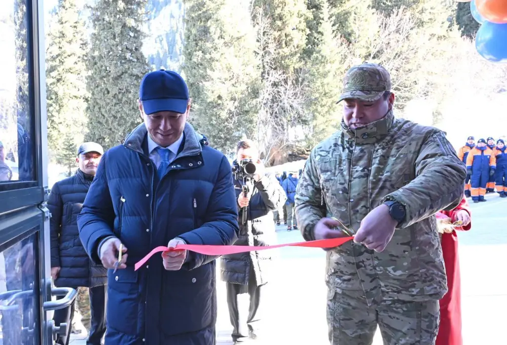 В Алматы с участием акима Дархана Сатыбалды открыты два объекта системы гражданской защиты (2)