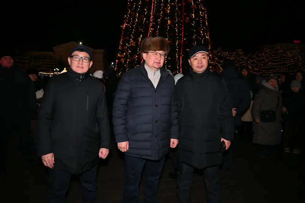 Аким области посетил праздничное мероприятие, посвященное Новому году (10)