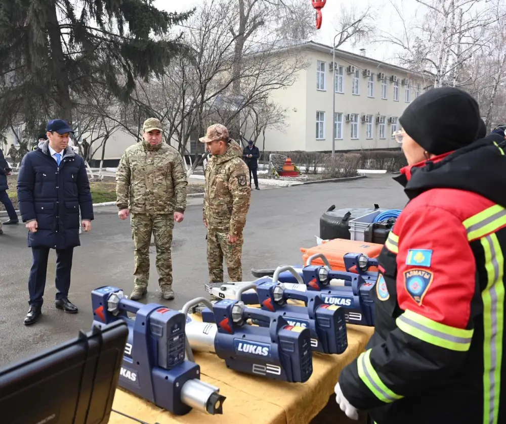 В Алматы с участием акима Дархана Сатыбалды открыты два объекта системы гражданской защиты (8)
