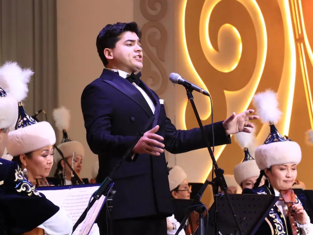 К 120-летию Ахмета Жубанова в Алматы прошел концерт «Ғасырлар пернесі» (6)