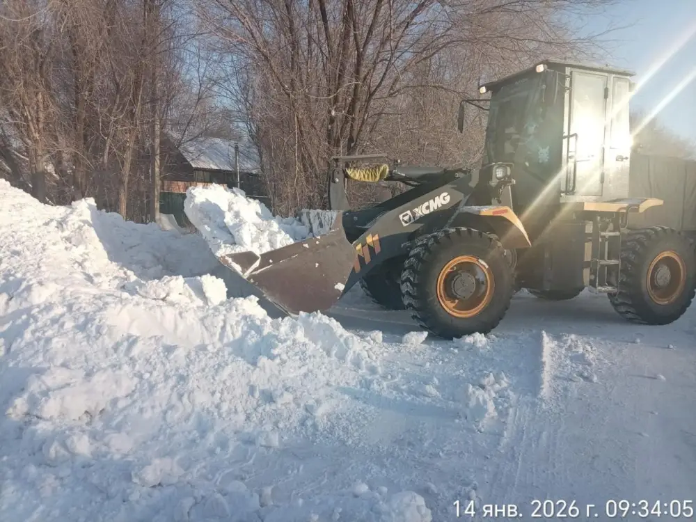 Около 70 тысяч кубометров снега вывезли из Астаны за ночь (7)