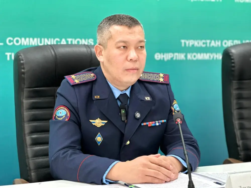 В ТУРКЕСТАНСКОЙ ОБЛАСТИ ПРОХОДИТ АКЦИЯ "ЛЕД", ПОСВЯЩЕННАЯ БЕЗОПАСНОСТИ НА ВОДОЕМАХ (2)