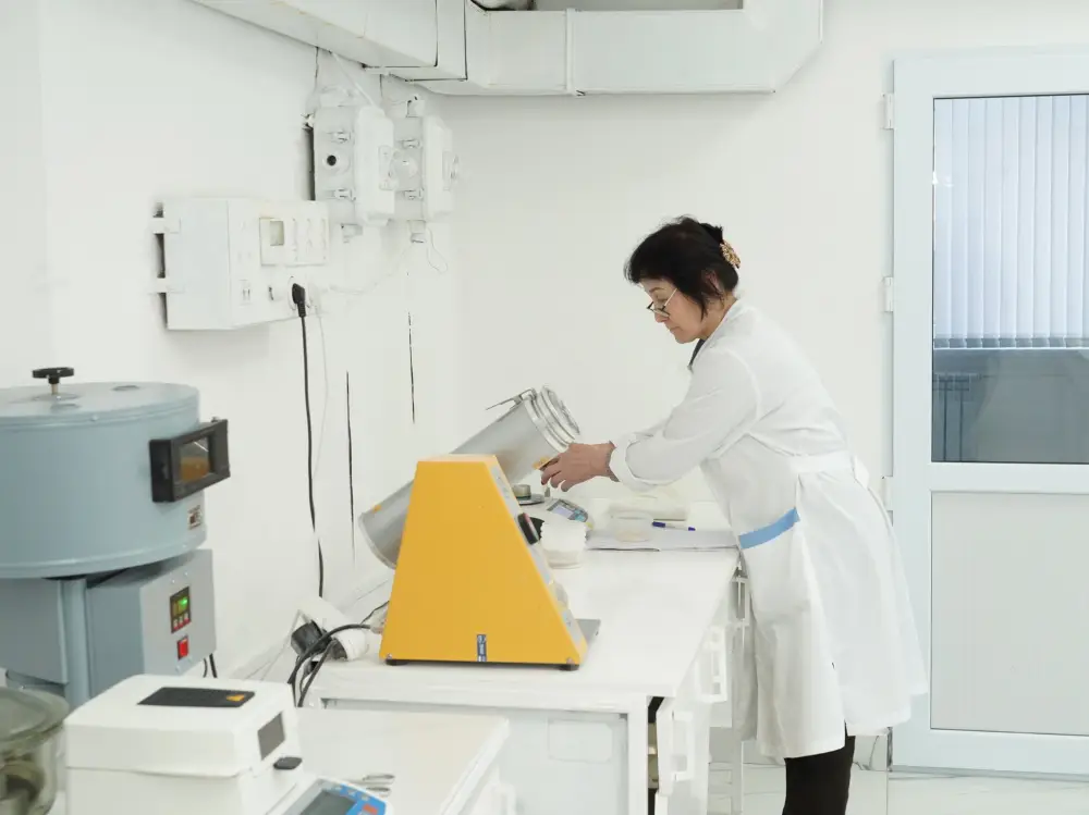 В ТУРКЕСТАНСКОЙ ОБЛАСТИ МОДЕРНИЗИРОВАН И ЗАПУЩЕН СОВРЕМЕННЫЙ ЗАВОД ПО ПЕРЕРАБОТКЕ ПШЕНИЦЫ (6)