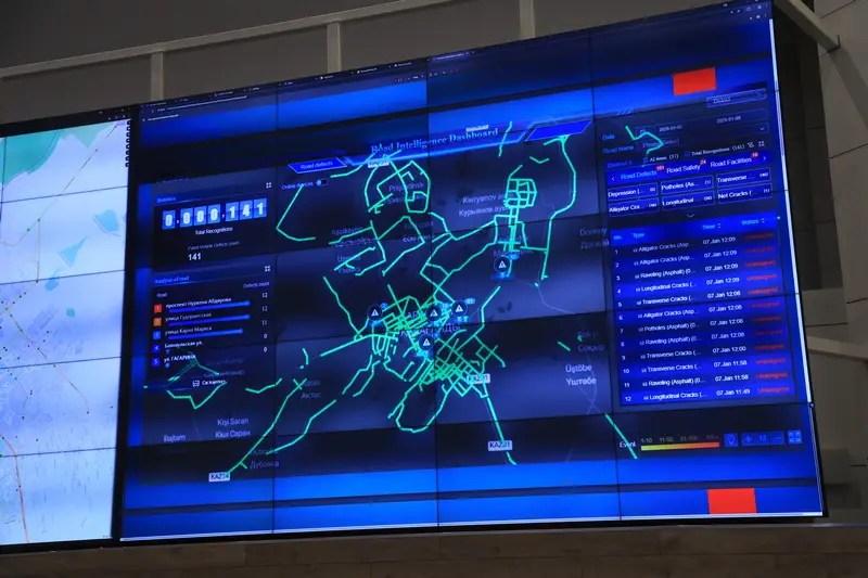 В Караганде «умные» переходы помогают предотвращать ДТП (3)