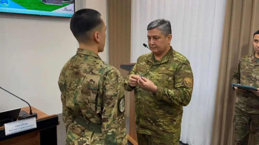 Герой из Семея пополнил ряды Национальной гвардии (5)