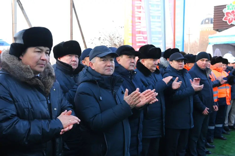 В Казалинском районе введён в эксплуатацию мост через железную дорогу (7)