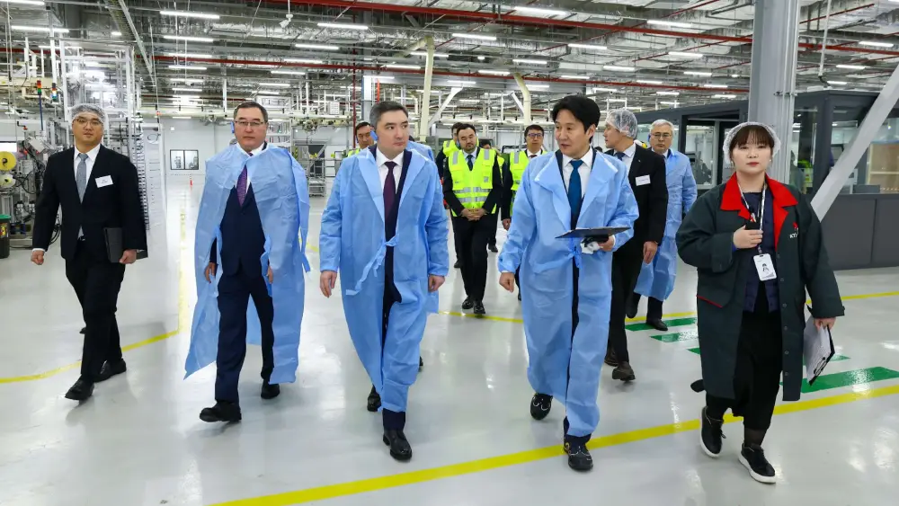 Премьер-министр посетил ряд предприятий Алматинской области и ознакомился с объемами привлеченных инвестиций (6)
