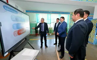 Аким области посетил Бескарагае для оценки состояния Глуховской средней школы