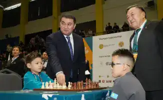 В Туркестане стартовал чемпионат Казахстана по шахматам среди юниоров с участием 1052 спортсмена