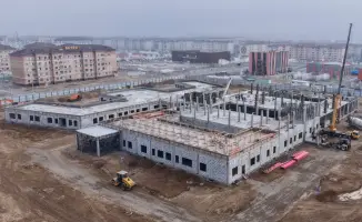 В Туркестане строится современный центр матери и ребенка с поддержкой фонда "Абу-Даби"