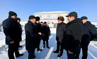 Аким области посетил крестьянские хозяйства Бескарагая