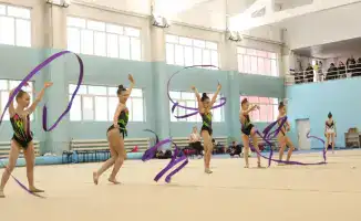 Чемпионат ВКО по художественной гимнастике в Усть-Каменогорске