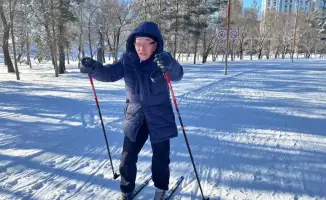 Пенсионеры Астаны вдохновляют активным образом жизни через зимний спорт