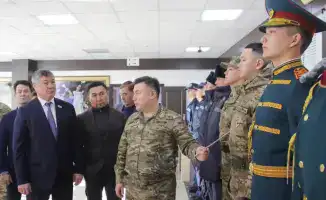 Депутаты Мажилиса обсудили с военнослужащими Национальной гвардии законопроекты и вопросы обмундирования