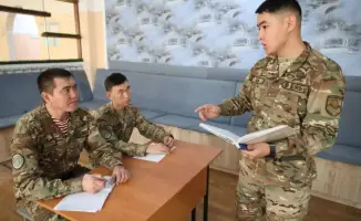 Сержант из Алматы воспитывает восьмерых детей