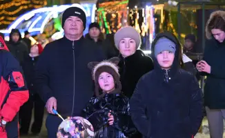 Международное новогоднее торжество в Семее собрало более 10 тысяч участников