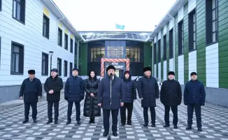 Открытие новой школы на 150 мест в селе Жаланаш Аральского района