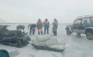 Международные усилия по борьбе с браконьерством: 6 километров незаконных сетей изъято в бухте Бертыс на озере Балхаш