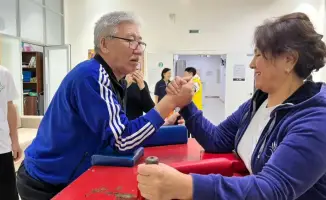 International Arm Wrestling Competition Among Senior Citizens Held in Astana