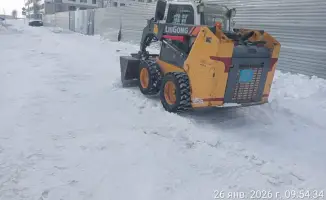 В Астане продолжается активная уборка снега с использованием 1 233 единиц спецтехники